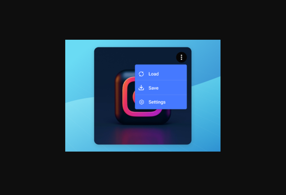 Simple PopUp Menu With Icon