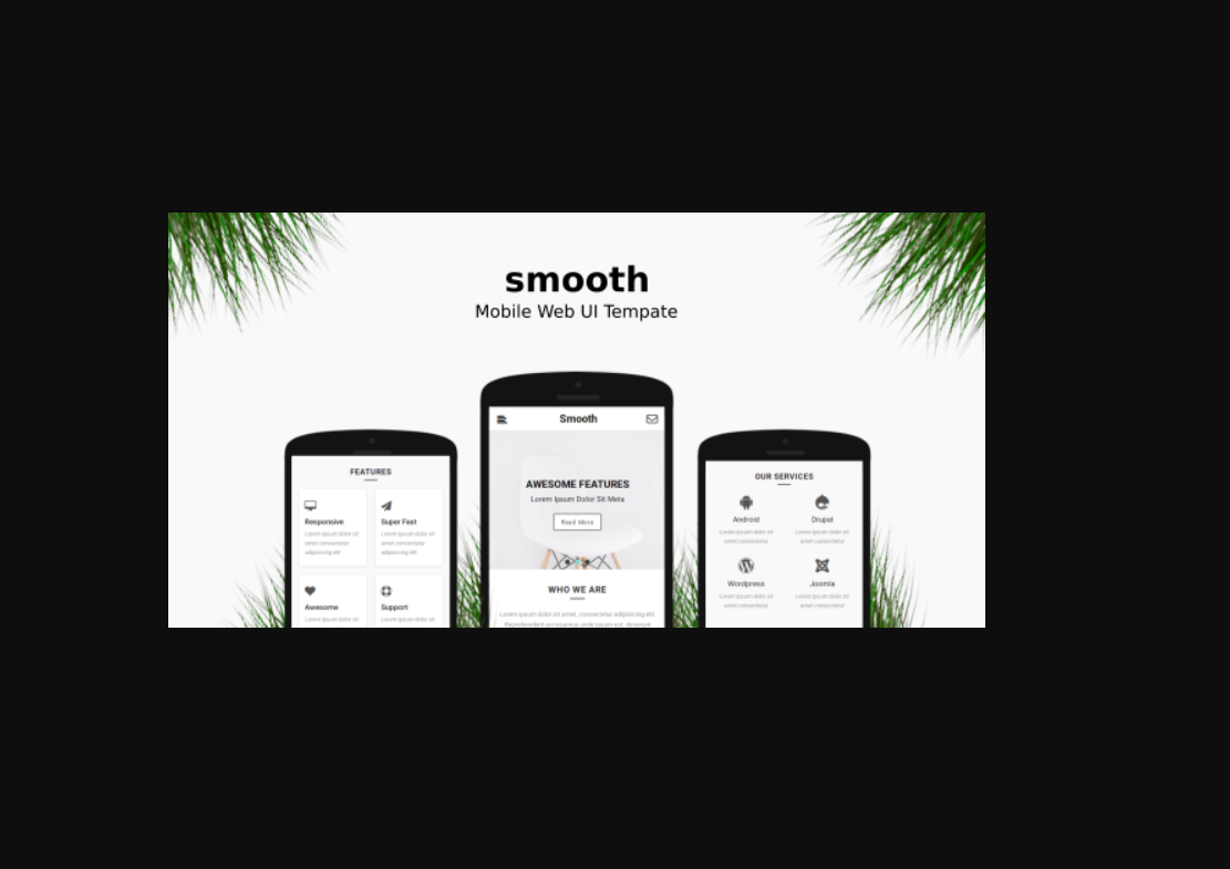 Smoothmove mobile page component
